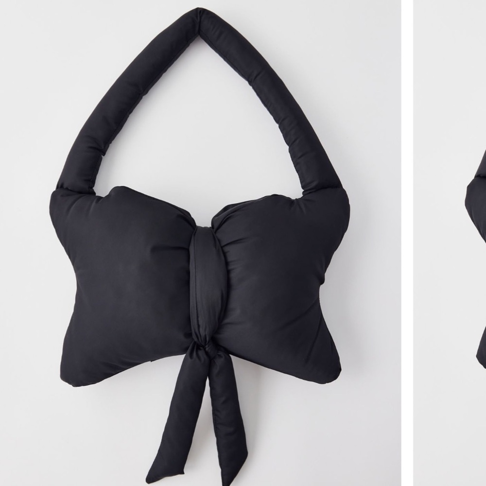 Kimchi Blue Satin Puffy Bow Bag